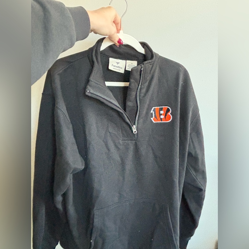 Cincinnati Bengals Quarter Zip Sweatshirt